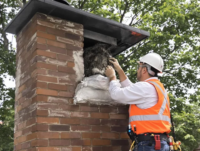 Humane removal of debris and animals by Pico Rivera Chimney Sweep in Pico Rivera, CA