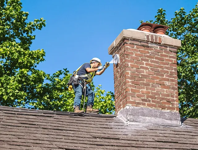 Pico Rivera Chimney Sweep performing an inspection with advanced tools in Pico Rivera, CA