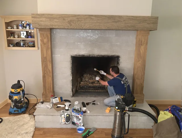 Detailed creosote removal process by Pico Rivera Chimney Sweep in Pico Rivera, CA