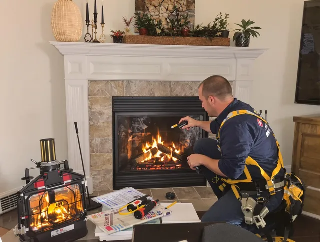 Safety-focused fireplace inspection by Pico Rivera Chimney Sweep in Pico Rivera, CA